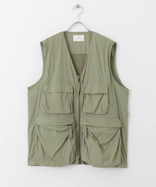 Sonny Label / サニーレーベル ベスト | ナイロンマルチポケットジップベスト | 詳細14