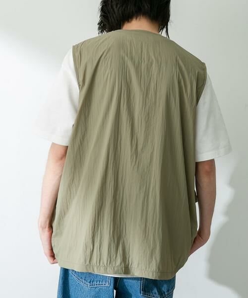 Sonny Label / サニーレーベル ベスト | ナイロンマルチポケットジップベスト | 詳細3