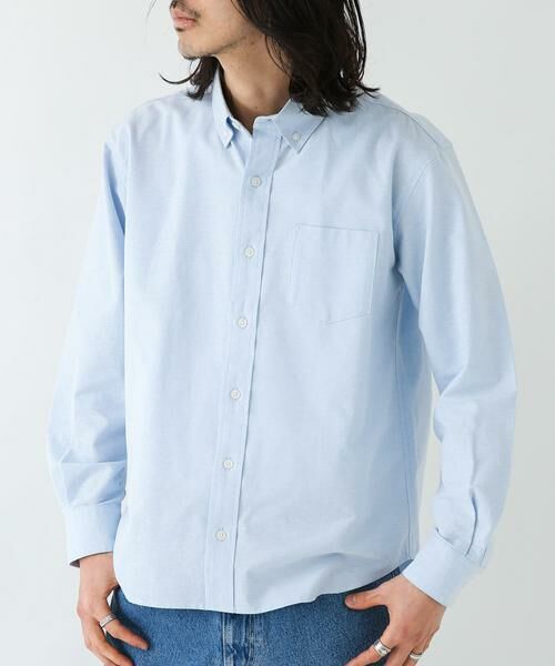 Sonny Label / サニーレーベル シャツ・ブラウス | 抗菌オックスボタンダウン長袖シャツ | 詳細1