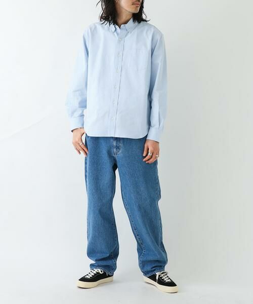 Sonny Label / サニーレーベル シャツ・ブラウス | 抗菌オックスボタンダウン長袖シャツ | 詳細2