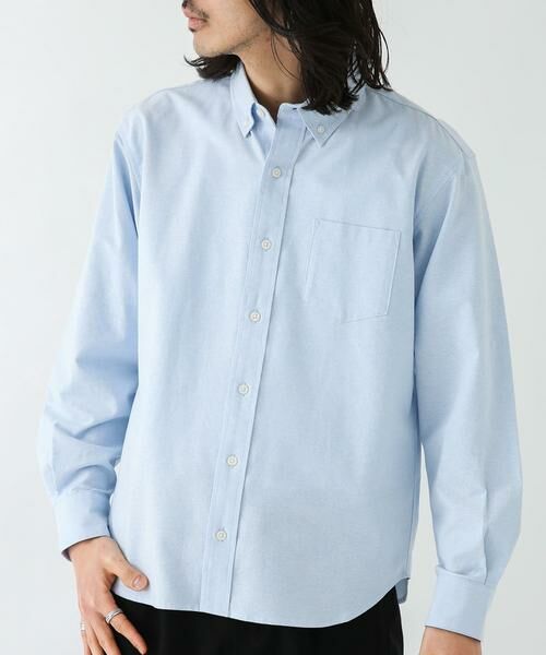 Sonny Label / サニーレーベル シャツ・ブラウス | 抗菌オックスボタンダウン長袖シャツ | 詳細3