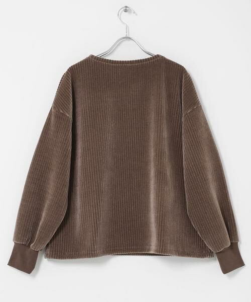 Sonny Label / サニーレーベル Tシャツ | モールコーデュロイドロストプルオーバー | 詳細10