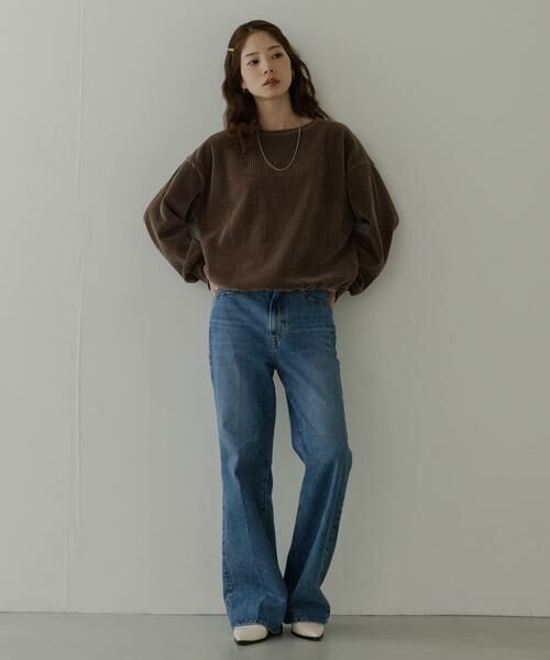 Sonny Label / サニーレーベル Tシャツ | モールコーデュロイドロストプルオーバー | 詳細6