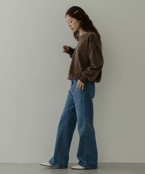 Sonny Label / サニーレーベル Tシャツ | モールコーデュロイドロストプルオーバー | 詳細7