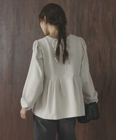 Sonny Label / サニーレーベル Tシャツ | ペプラムダンボールカットプルオーバー