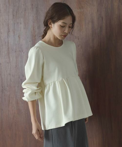 Sonny Label / サニーレーベル Tシャツ | ペプラムダンボールカットプルオーバー | 詳細2