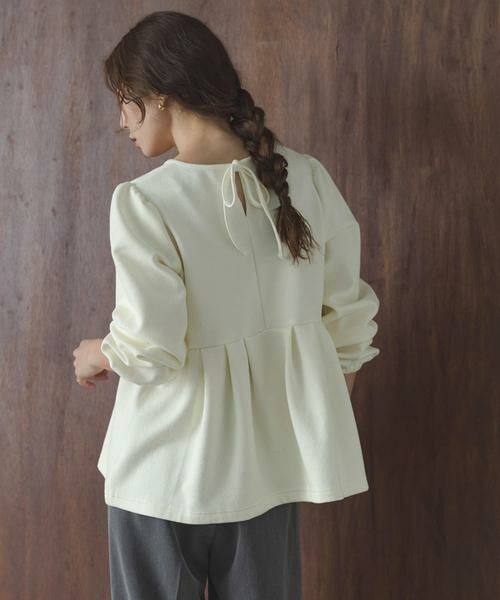 Sonny Label / サニーレーベル Tシャツ | ペプラムダンボールカットプルオーバー | 詳細3