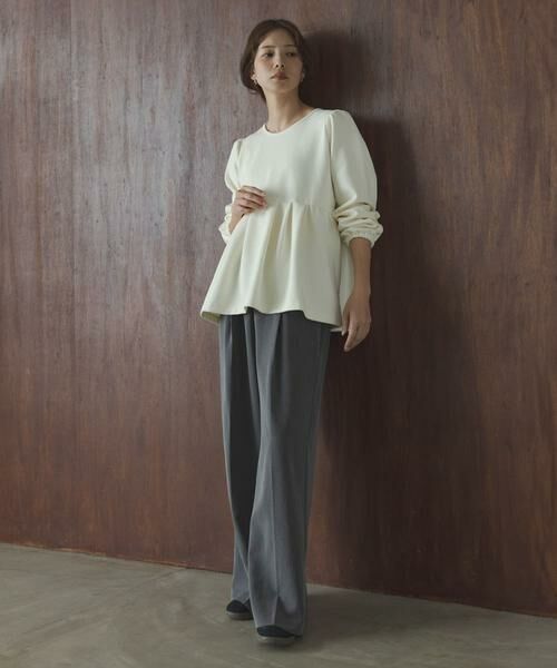 Sonny Label / サニーレーベル Tシャツ | ペプラムダンボールカットプルオーバー | 詳細5