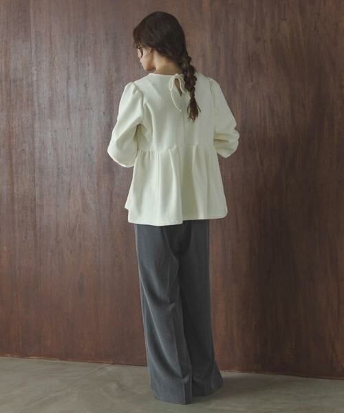 Sonny Label / サニーレーベル Tシャツ | ペプラムダンボールカットプルオーバー | 詳細7