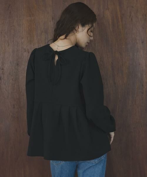 Sonny Label / サニーレーベル Tシャツ | ペプラムダンボールカットプルオーバー | 詳細12