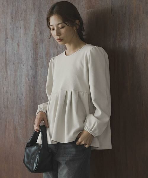 Sonny Label / サニーレーベル Tシャツ | ペプラムダンボールカットプルオーバー | 詳細21