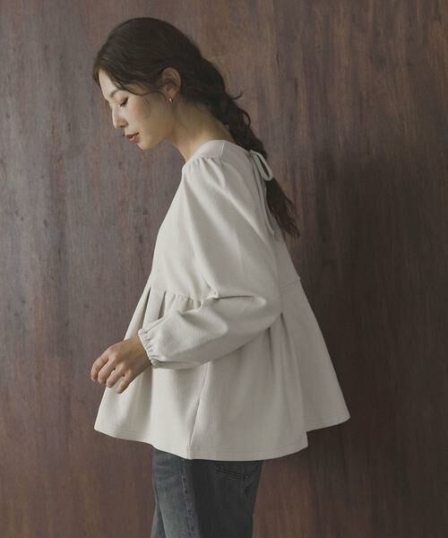 Sonny Label / サニーレーベル Tシャツ | ペプラムダンボールカットプルオーバー | 詳細23