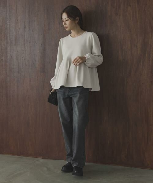Sonny Label / サニーレーベル Tシャツ | ペプラムダンボールカットプルオーバー | 詳細24