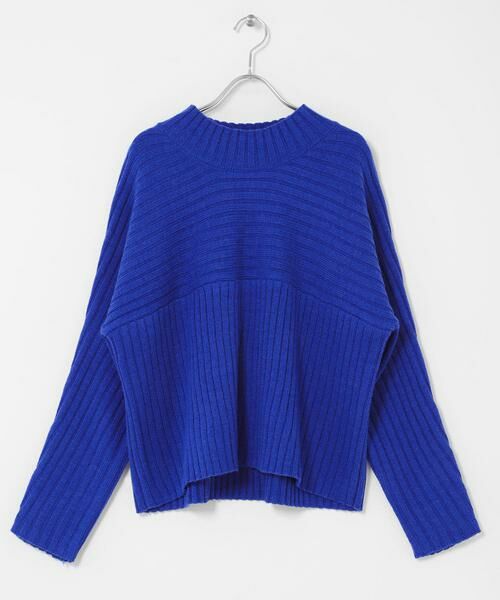 Sonny Label / サニーレーベル ニット・セーター | ワイドリブ切替えニット | 詳細8