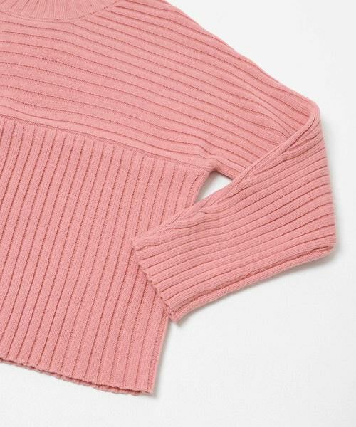 Sonny Label / サニーレーベル ニット・セーター | ワイドリブ切替えニット | 詳細22