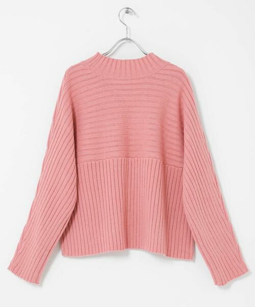 Sonny Label / サニーレーベル ニット・セーター | ワイドリブ切替えニット | 詳細23