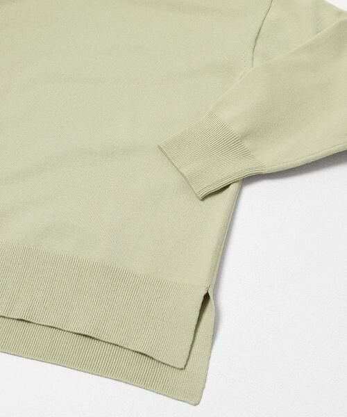 Sonny Label / サニーレーベル ニット・セーター | 『UR TECH』サイドスリットプルオーバー | 詳細10
