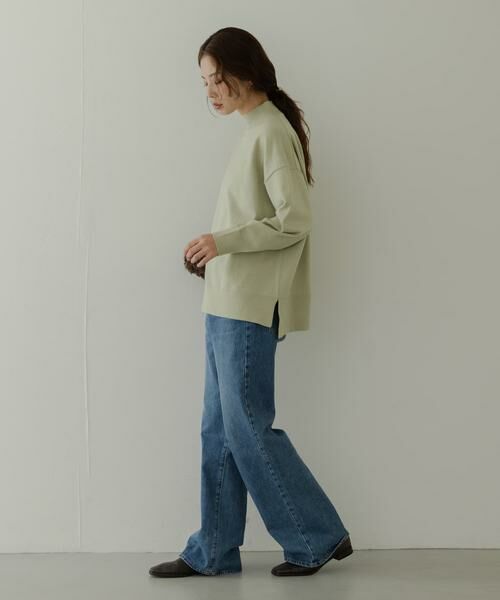Sonny Label / サニーレーベル ニット・セーター | 『UR TECH』サイドスリットプルオーバー | 詳細6