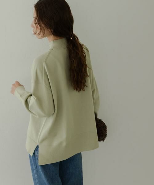 Sonny Label / サニーレーベル ニット・セーター | 『UR TECH』サイドスリットプルオーバー（ミント）