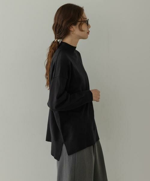 Sonny Label / サニーレーベル ニット・セーター | 『UR TECH』サイドスリットプルオーバー | 詳細15