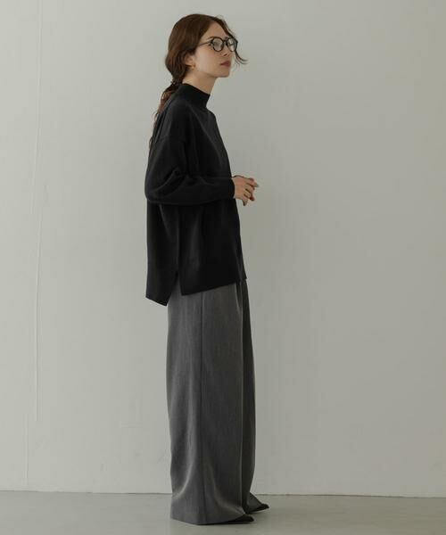 Sonny Label / サニーレーベル ニット・セーター | 『UR TECH』サイドスリットプルオーバー | 詳細18