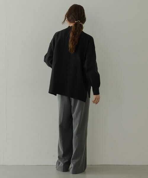 Sonny Label / サニーレーベル ニット・セーター | 『UR TECH』サイドスリットプルオーバー | 詳細19