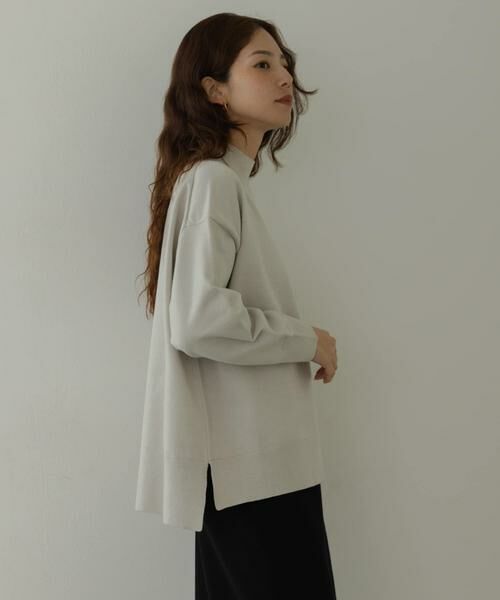 Sonny Label / サニーレーベル ニット・セーター | 『UR TECH』サイドスリットプルオーバー | 詳細24