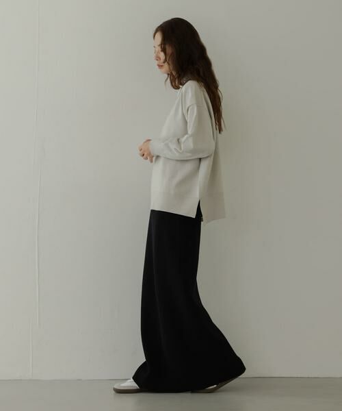 Sonny Label / サニーレーベル ニット・セーター | 『UR TECH』サイドスリットプルオーバー | 詳細27