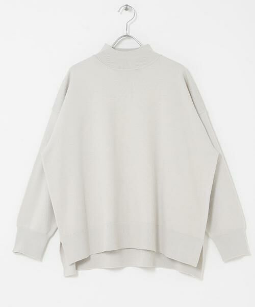 Sonny Label / サニーレーベル ニット・セーター | 『UR TECH』サイドスリットプルオーバー | 詳細29