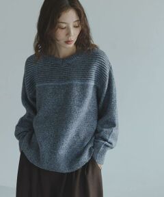 Sonny Label / サニーレーベル ニット・セーター | Wフェイス2wayニットプルオーバー