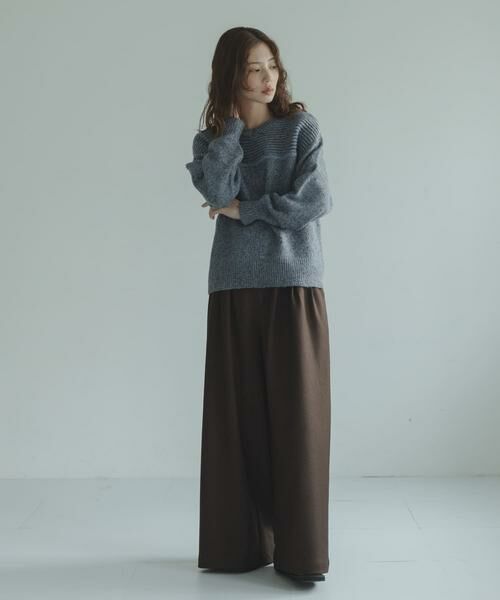 Sonny Label / サニーレーベル ニット・セーター | Wフェイス2wayニットプルオーバー | 詳細5