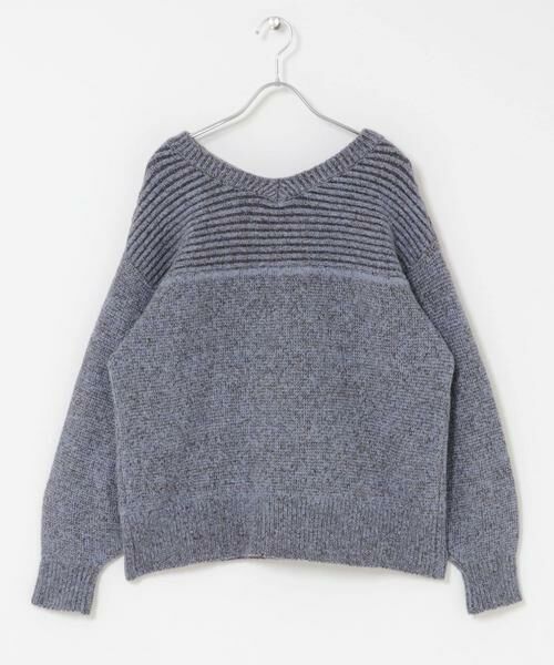 Sonny Label / サニーレーベル ニット・セーター | Wフェイス2wayニットプルオーバー | 詳細9