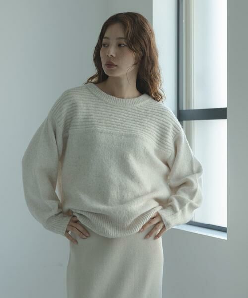 Sonny Label / サニーレーベル ニット・セーター | Wフェイス2wayニットプルオーバー | 詳細14