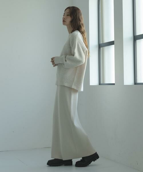 Sonny Label / サニーレーベル ニット・セーター | Wフェイス2wayニットプルオーバー | 詳細18