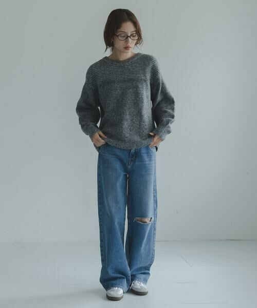 Sonny Label / サニーレーベル ニット・セーター | Wフェイス2wayニットプルオーバー | 詳細29