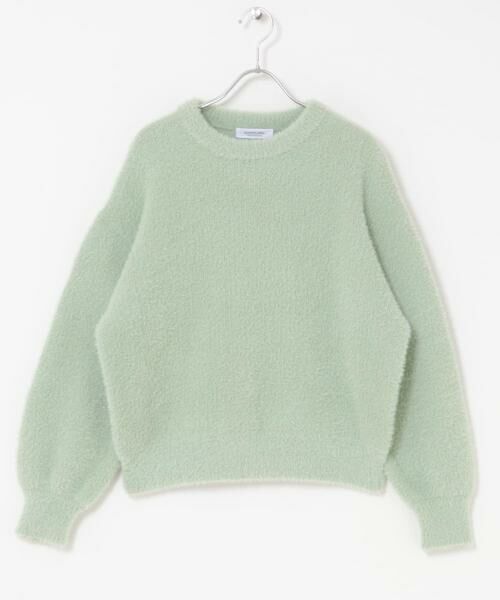 Sonny Label / サニーレーベル ニット・セーター | ミニフェザーWフェイスニットプルオーバー | 詳細8