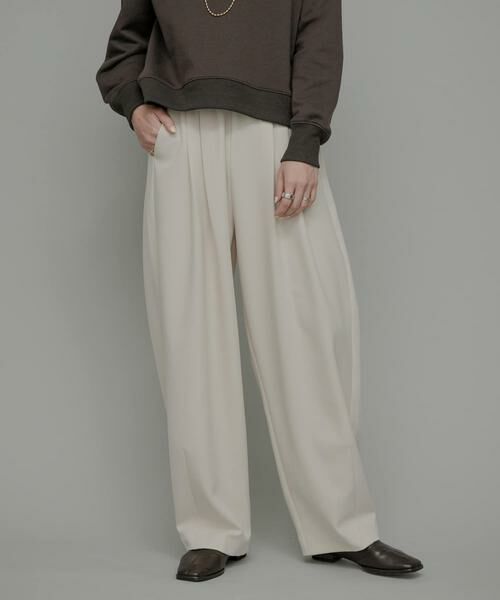 Sonny Label / サニーレーベル その他パンツ | 『UR TECH SMOOTHLUXE』イージーワイドコクーンパンツ | 詳細1