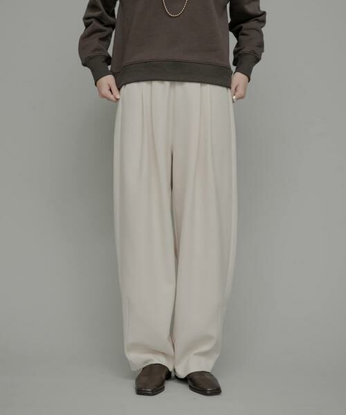 Sonny Label / サニーレーベル その他パンツ | 『UR TECH SMOOTHLUXE』イージーワイドコクーンパンツ | 詳細2