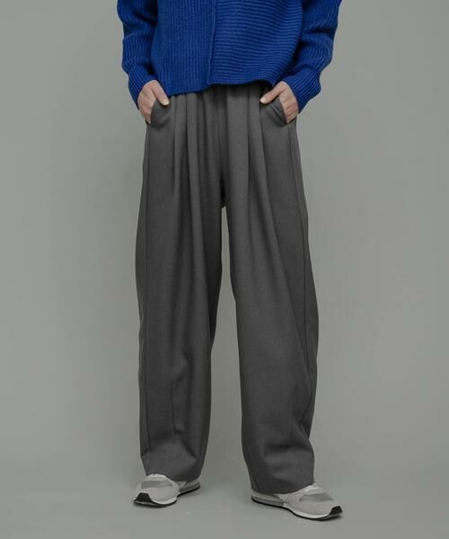 Sonny Label / サニーレーベル その他パンツ | 『UR TECH SMOOTHLUXE』イージーワイドコクーンパンツ | 詳細10