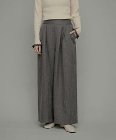 Sonny Label / サニーレーベル その他パンツ | ウォッシャブルワイドタックイージーパンツ