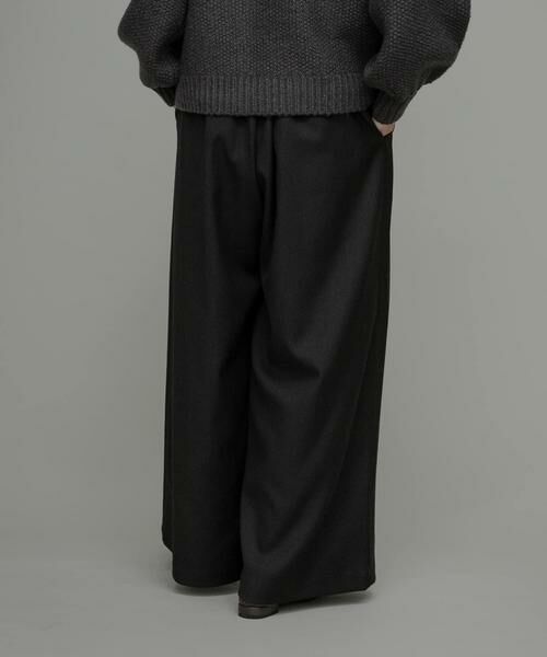 Sonny Label / サニーレーベル その他パンツ | ウォッシャブルワイドタックイージーパンツ | 詳細14