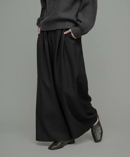 Sonny Label / サニーレーベル その他パンツ | ウォッシャブルワイドタックイージーパンツ | 詳細16