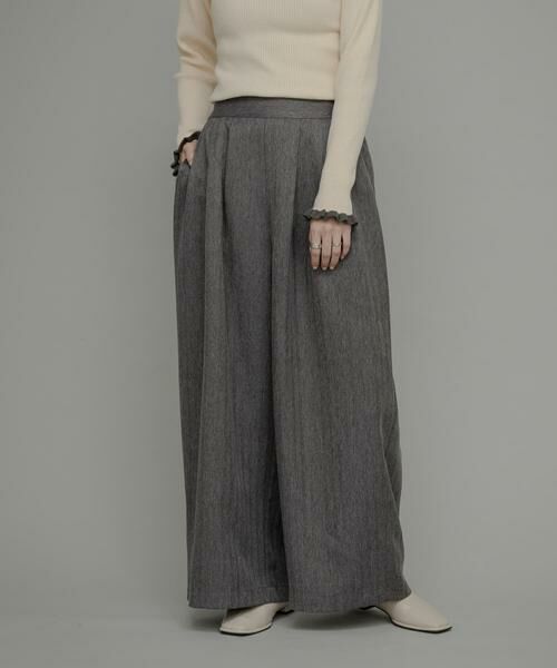 Sonny Label / サニーレーベル その他パンツ | ウォッシャブルワイドタックイージーパンツ | 詳細25