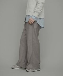 Sonny Label / サニーレーベル その他パンツ | デニムライクアソートベイカーイージーパンツ