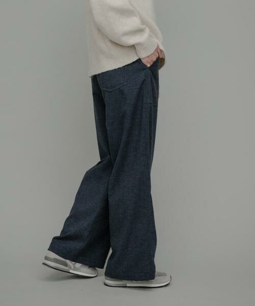 Sonny Label / サニーレーベル その他パンツ | デニムライクアソートベイカーイージーパンツ | 詳細4