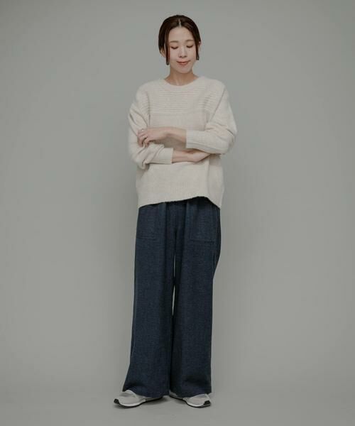 Sonny Label / サニーレーベル その他パンツ | デニムライクアソートベイカーイージーパンツ | 詳細5