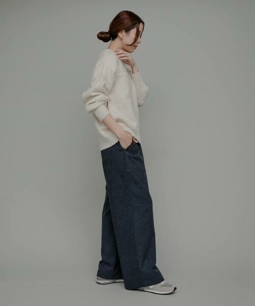 Sonny Label / サニーレーベル その他パンツ | デニムライクアソートベイカーイージーパンツ | 詳細6