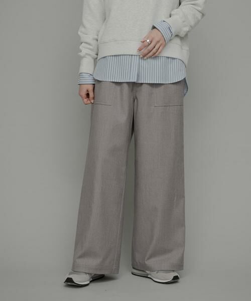 Sonny Label / サニーレーベル その他パンツ | デニムライクアソートベイカーイージーパンツ | 詳細19