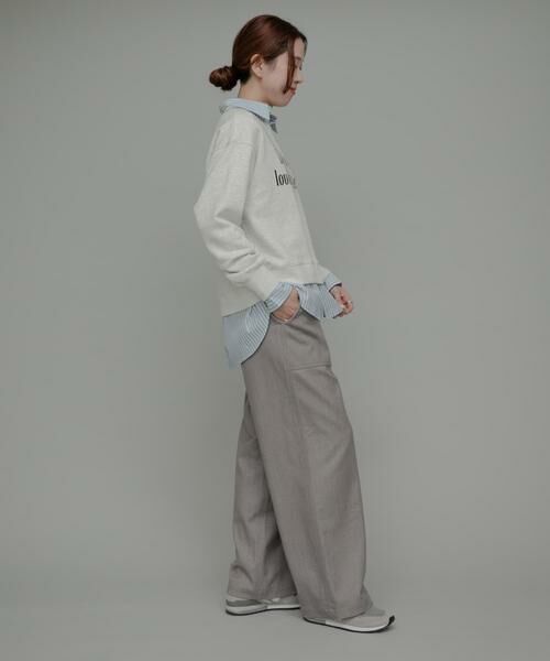 Sonny Label / サニーレーベル その他パンツ | デニムライクアソートベイカーイージーパンツ | 詳細23