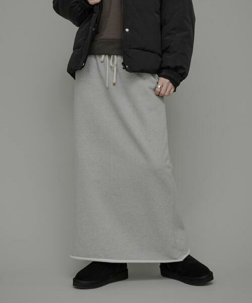 Sonny Label / サニーレーベル スカート | 裏起毛スウェットナロースカート | 詳細13